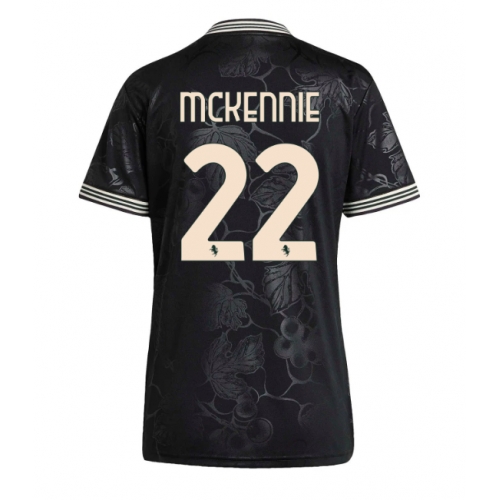 Billige Fotballdrakt Juventus Weston McKennie #22 Replika Tredjedrakt Dame 2025-26 Kortermet Billige Fotballdrakt Juventus Weston McKennie #22 Replika Tredjedrakt Dame 2025-26 Kortermet